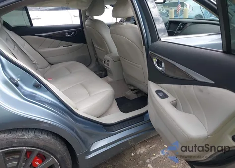 2018 Infiniti Q50 3.0T Luxe z USA, uszkodzony, nr VIN JN1EV7AP1JM590220